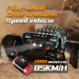 NNEOBA 1:16 Brushless 4WD High-Speed RC Car (Up to 85KM/H)