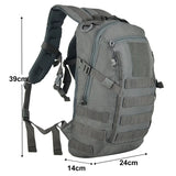 NNEOBA Tactical Molle Backpack Waterproof Grey
