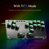 NNEOBA Leverless Arcade Fightstick Controller (Hitbox Style)