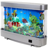 NNEOBA Ocean Motion LED Fish Tank Night Light– EU Plug (Adapter Required for AU Use)