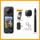NNEOBA Action Camera  8K Video Dual Image Stabilization Black