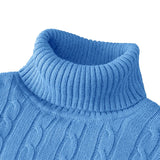 Men's Slim Fit Turtleneck Knitted Sweater