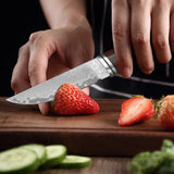 NNEOBA Hand-Forged Butcher Boning Knife Brown