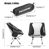 NNEOBA Travel Ultralight Folding Aluminum Chair
