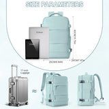 NNEOBA Waterproof Backpack Air Cushion Support Blue