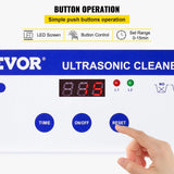 NNEOBA 800ML Ultrasonic Cleaner 35W Portable