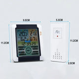 NNEOBA Digital Weather Station – Wireless Temp & Humidity Meter with Touch Display