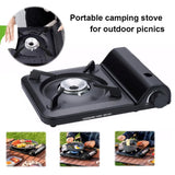 NNEOBA Single-Burner Camping Gas Stove Black