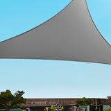 NNEDSZ Shade Sail Cloth Shadecloth Canopy Triangle 280gsm 5x5x7.1m