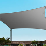 NNEDSZ Shade Sail Cloth Shadecloth Square Sun Canopy 5x6m