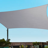 NNEDSZ Waterproof Shade Sail Shade cloth Rectangle Canopy 3x8m