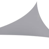 NNEDSZ Waterproof Shade Sail Shade cloth Triangle Canopy 4x4x4m