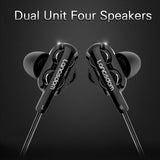 Black Double Moving Coil Wheat Headset-1915196760691707906