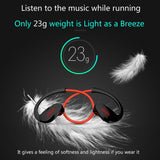 Red Dacom Athlete Bluetooth Earphones With Mic - Sport Running Stereo-1915196589887066116