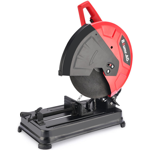 NNEMB 2400W 355mm 14' Metal Cut Off Cold Saw, Soft Start, 45 Degree Mitre Chop