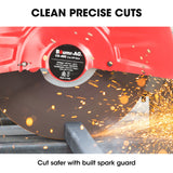NNEMB 2400W 400mm 16' Metal Cut Off Cold Saw, Commercial Grade, Brushless Motor, Soft Start, 45 Degree Mitre Chop