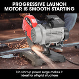 NNEMB 2400W 400mm 16' Metal Cut Off Cold Saw, Commercial Grade, Brushless Motor, Soft Start, 45 Degree Mitre Chop
