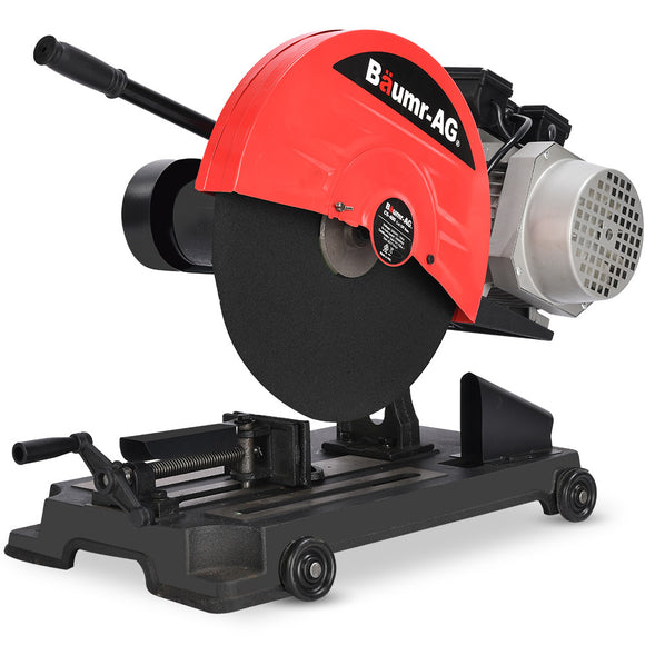 NNEMB 2400W 400mm 16' Metal Cut Off Cold Saw, Commercial Grade, Brushless Motor, Soft Start, 45 Degree Mitre Chop
