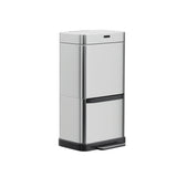 NNEDSZ 70L Motion Sensor Bin Pedal Bins Automatic Siver