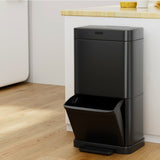 NNEDSZ 70L Motion Sensor Bin Pedal Bins Automatic Black