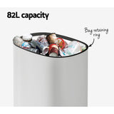 NNEDSZ 82L Motion Sensor Bin Rubbish Automatic White
