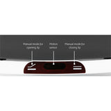 NNEDSZ 9L Motion Sensor Bin Rubbish Automatic Ash Black