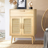 NNEED Sideboard Rattan Hallyway Table Wood