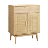 NNEED Sideboard Rattan Hallyway Table Wood