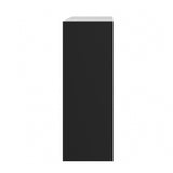 NNEED Buffet Sideboard LED RGB High Gloss 2 Doors Black