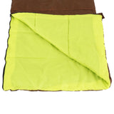 NNEDSZ Sleeping Bag Double Bags Thermal Camping Hiking Tent Brown -5°C