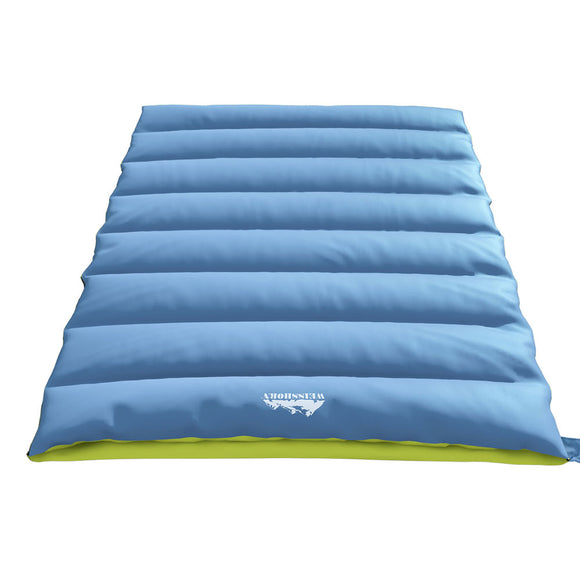 NNEDSZ Sleeping Bag Double Bags Thermal Camping Hiking Tent Grey -5°C