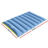 NNEDSZ Sleeping Bag Double Bags Thermal Camping Hiking Tent Grey -5°C