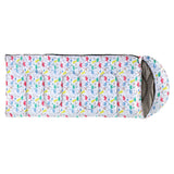 NNEDSZ Sleeping Bag Kids Single Bags 180cm Thermal Camping Hiking White
