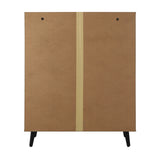 NNEED Sideboard with Pull Up Drawers and Glass Doors