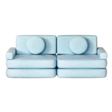 NNEDSZ Artiss Sofa Bed 2 Seater Couch Kid Play DIY Modular Lounge Chaise Suite Velvet