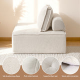 Artiss 3 Floor Sofa Lounge Chair with Pillow