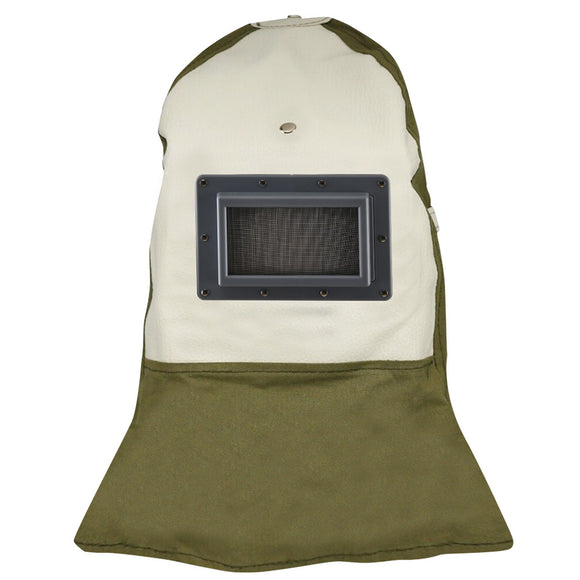 NNEMB Sandblasting Safety Hood, Built-in Hard Hat, Abrasive Sand Blasting PPE Equipment