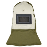 NNEMB Sandblasting Safety Hood, Built-in Hard Hat, Abrasive Sand Blasting PPE Equipment