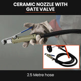 NNEMB 38L Sandblasting Tank, Pressurised Design with Sandblast Gun Set with Hose