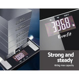 NNEDSZ Body Fat Bathroom Scale Weighing BMI Monitor Gym 180KG