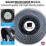 NNEMB AUCH FSH14 Floor Scrubber & Dryer, 360mm, Battery Powered, Walk Behind, Multi-purpose Commercial Grade Machine