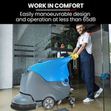 NNEMB Auch FSH18 Floor Scrubber & Dryer, 490mm, Battery Powered, Walk Behind, Multi-purpose Commercial Grade Machine