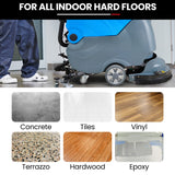 NNEMB Auch FSH18 Floor Scrubber & Dryer, 490mm, Battery Powered, Walk Behind, Multi-purpose Commercial Grade Machine