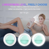 Rechargeable Selfie Light Clip For Beauty And Flash Fill - Black-1915196712415268872