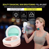 Rechargeable Selfie Light Clip For Beauty And Flash Fill - Black-1915196712415268873