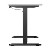 NNEED 120CM Electric Standing Desk Single Motor Black&White
