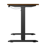 NNEED 120CM Electric Standing Desk Single Motor Black&Walnut