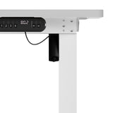 NNEED 120CM Electric Standing Desk Single Motor White