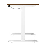 NNEED 120CM Electric Standing Desk Single Motor White&Walnut