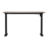 NNEED Electric Standing Desk Single Motor Black&Grey-Oak 140CM